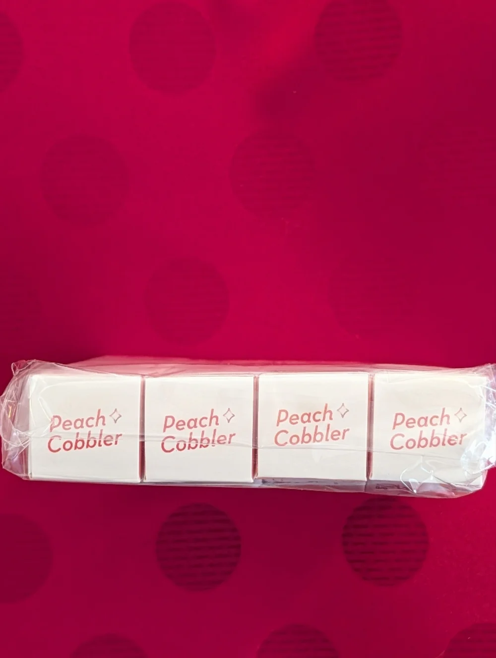 🍑 4 Peach Cobbler Luscious Lip Oil From The Crème Shop Lip Oil Bundle 🆕
